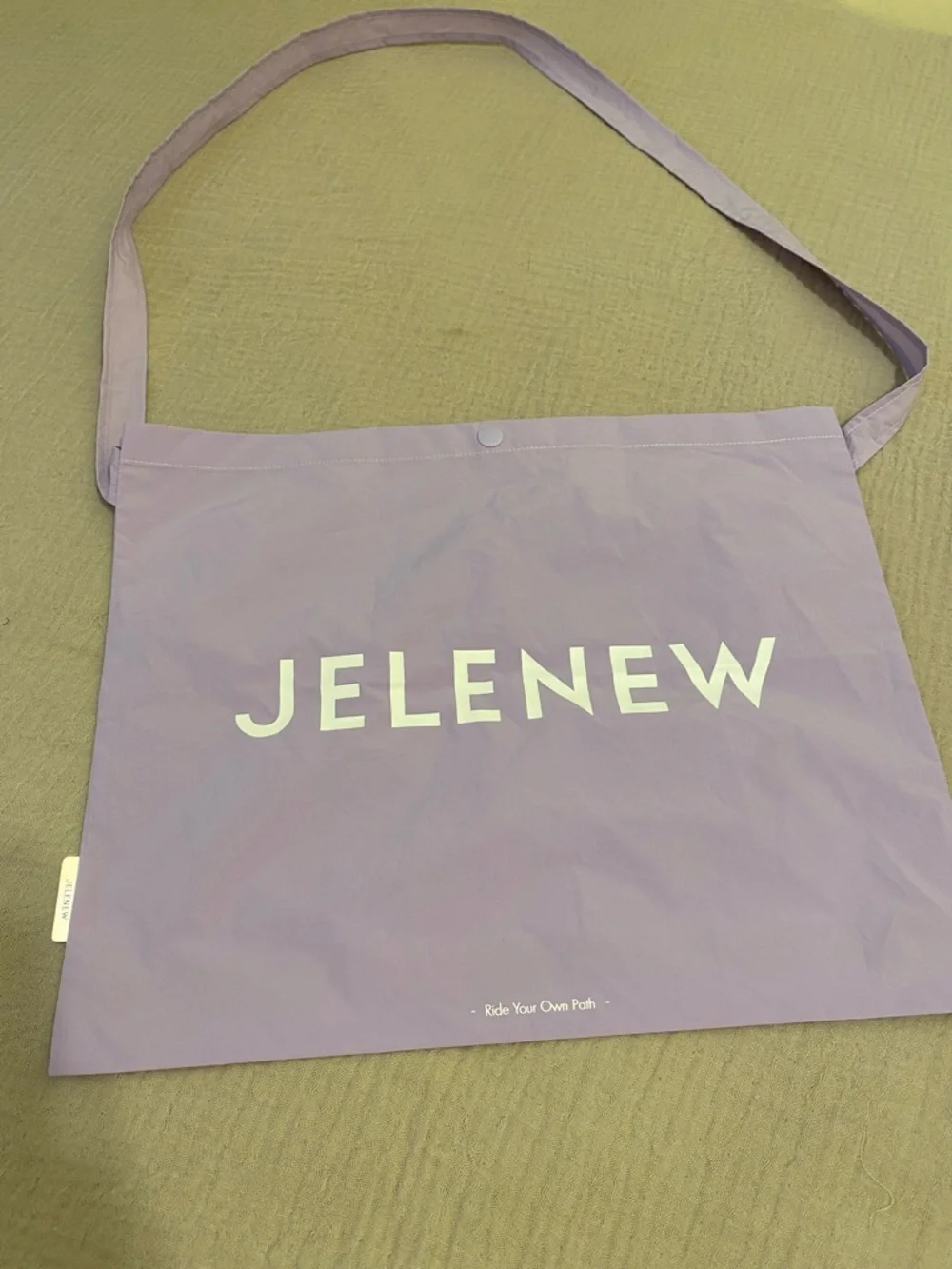 JELENEW Lavender Crossbody Tote Bag